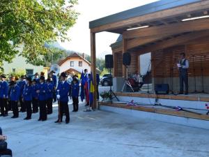 Utrinki otvoritve Trga olimpijcev Mojstrana 1